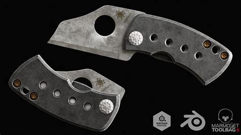 Spyderco Knife free 3D model | CGTrader