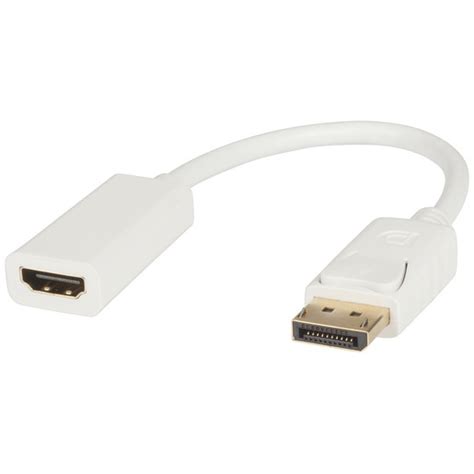 Convertercable Display Port Plug To Hdmi Socket 150mm Oamaru