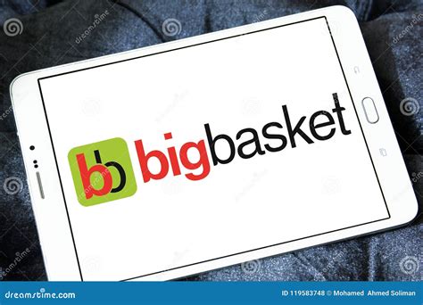 bigbasket  grocery company logo editorial stock photo image