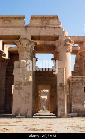 the temple of Khnum in Elephantine Island - Aswan, Upper Egypt Stock ...