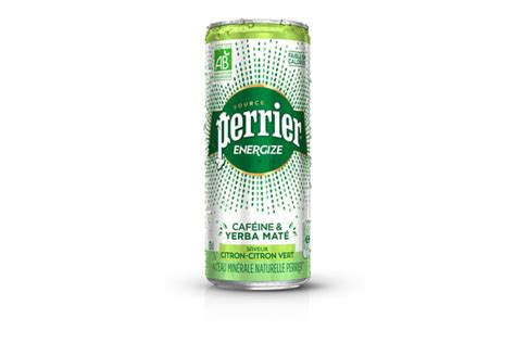 La boisson bio énergisante Perrier Energize au citron vert