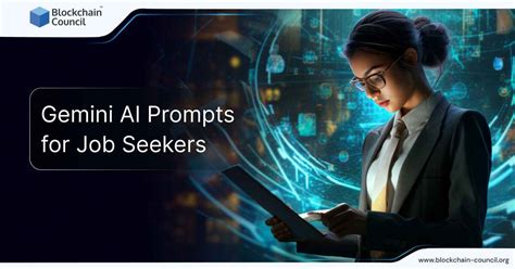 gemini ai prompts  job seekers blockchain council