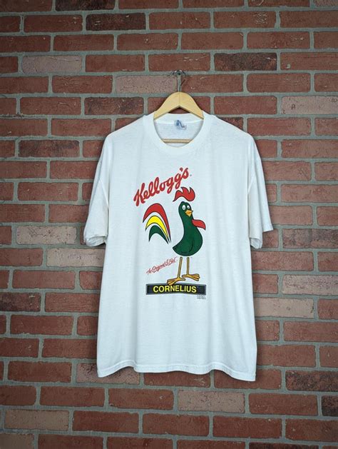 Vintage Kellog S Cornelius Original Mascot Tee Gem