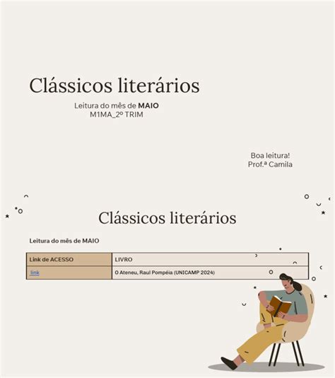 Clássico Literário - Clássicos Literários: Leitura de Maio | PDF