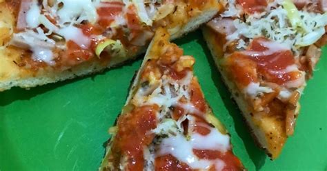 Resep Pizza Teflon Oleh Cindy Reffica Cookpad