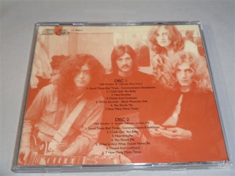 Yahoo オークション LED ZEPPELIN GOOD TIMES BAD TIMES 2CD