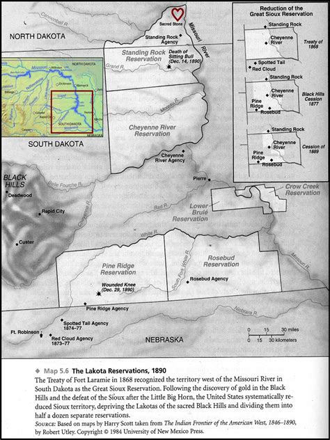 Lakota Sioux Reservation Map at Lashay Carlson blog
