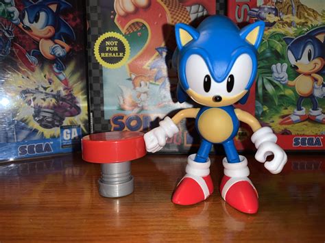 Jakks Pacific Classic Sonic The Hedgehog The Nostalgia Spot