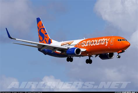 Boeing 737 8kn Sun Country Airlines Aviation Photo 7222089