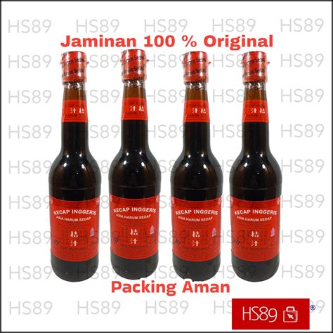 Jual Kecap Inggris Sauce Inggris Asli Asia Harum Sedap Ml Shopee