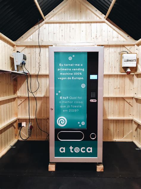 Portugal é o primeiro país da Europa a ter uma vending machine 100%