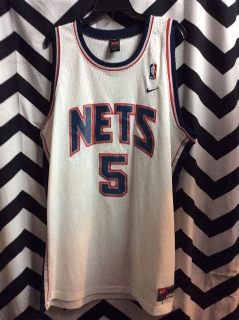 Nike Basketball Jersey – New York Nets – Kidd #5 | Boardwalk Vintage