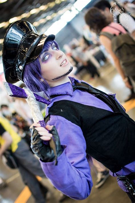 Purple Guy Fnaf Cosplay Japan Expo 2015 By Alicexliddelldeviantart