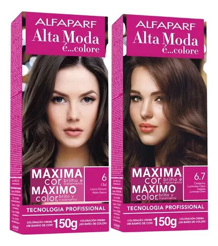 Tinta Alfaparf E Boa - Kit Tinturas Alfaparf Alta Moda Tonalidades 6 E 6.7 | MercadoLivre