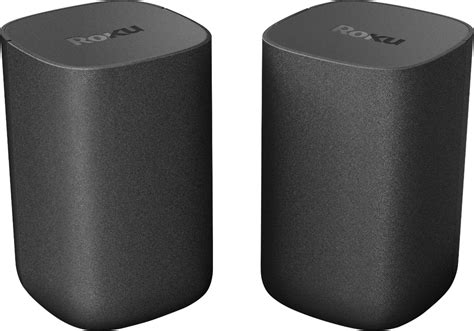 Roku Wireless Surround Speakers (Pair) for Roku TV, Roku Smart Soundbar
