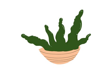 Ornamental Plant Aesthetic Icon Graphic by grandprixstudio · Creative
