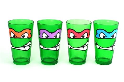 Tmnt Pint Glasses D Ninja Turtles Teenage Mutant Ninja Turtles