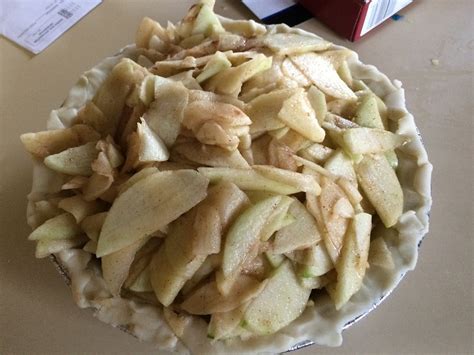 fresh apple pie