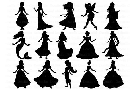 Disney Princess Free Svg Cutting Files