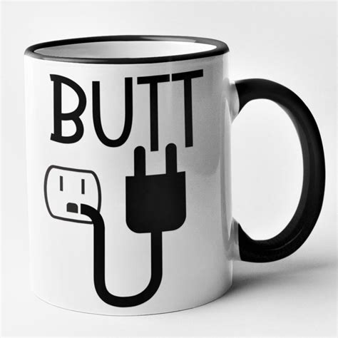 Butt Plug Mug Rude Funny Novelty Gift Gay Joke Present Banter Adult Humour Christmas Present