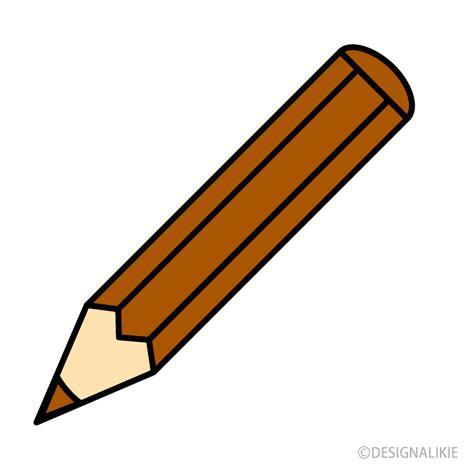 Brown Colored Pencil Clip Art Free PNG ImageIllustoon