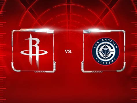 Houston Rockets Vs Los Angeles Clippers Houston Toyota Center