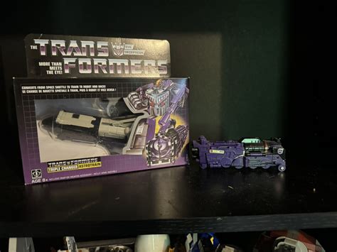 Transformers Astrotrain G Reissue Triple Changer With G Astrotrain