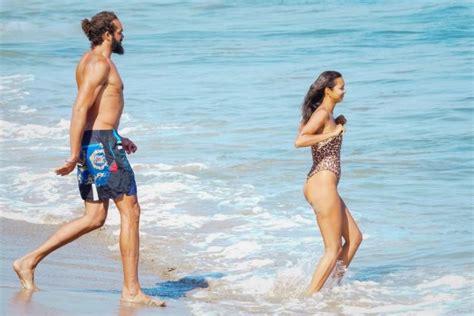 Lais Ribeiro Sexy In A Bikini With Her Lover Photos The Fappening