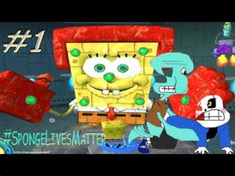 Spongebob Squarepants Battle For Bikini Bottom Rehydrated Playthrough RECTANGLE PANTS Part