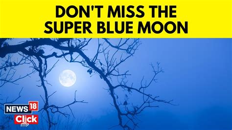 Blue Supermoon August 2023 Explained What Is A Super Blue Moon