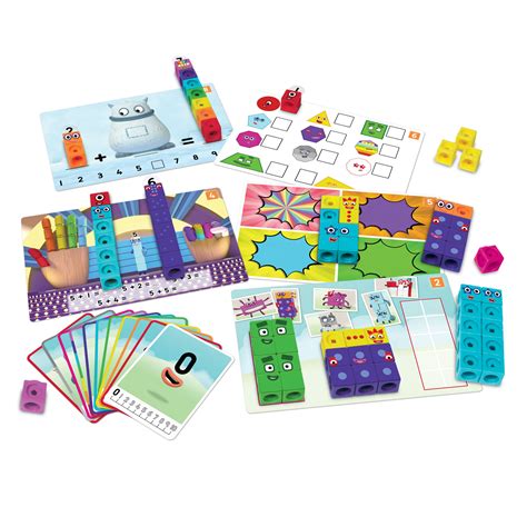 MathLinks® Cubes Numberblocks 1-10 Activity Set - Lets Educate