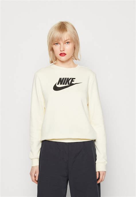 Nike Sportswear W Nsw Club Flc Gx Crew Std Sweatshirt Coconut Milkoff White Uk