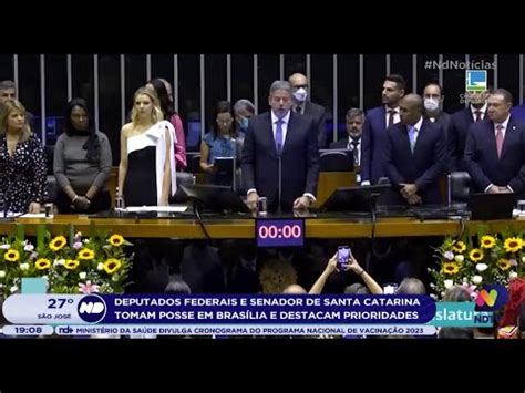 Deputados Federais E Senador De Sc Tomam Posse Em Bras Lia E Destacam