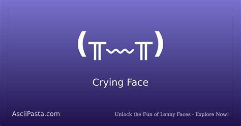 ascii pasta crying face text face copy cute emoticon