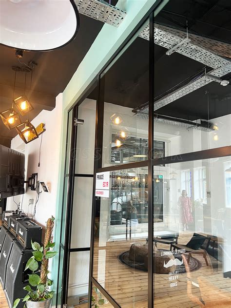 Glass Partitions at Movember Europe (Islington, London): New Industrial