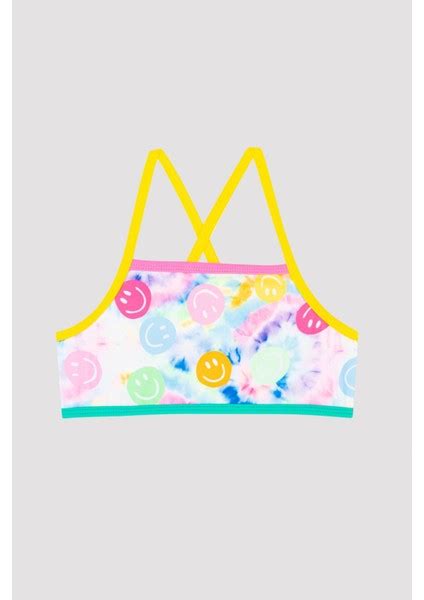 Penti Kız Çocuk Smiley Renkli Halter Bikini Takımı Fiyatı