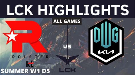 KT Vs DK All Games HIGHLIGHTS Week 1 Day 5 LCK Summer Split 2021