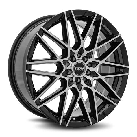 Dynamic Racing Wheels Drw D Gloss Black Machine Face Rim