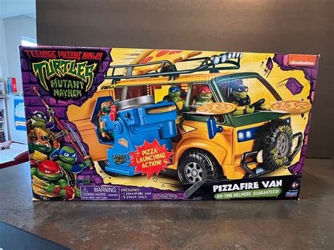 TMNT Mutant Mayhem: Let's Check Out The New Playmates Turtle Van