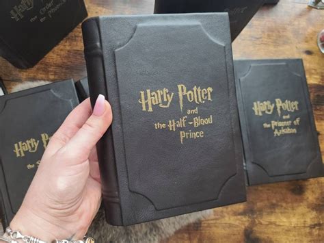 Leather Re-bound Books Harry Potter Classic - Etsy