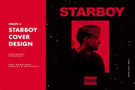 How to Create STARBOY Cover Design Album - Photoshop Video Tutorial