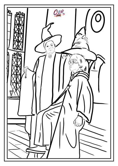 Coloring Harry Potter Color Pages