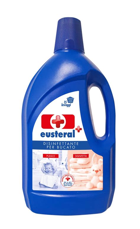EUSTERAL DISINFETTANTE PER BUCATO LT 1,5 (cartone da 12 flaconi) | Solbat