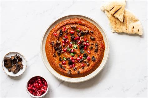 Muhammara with Pickled Walnuts | Mezze | Our Modern Kitchen