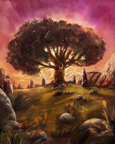 The golden Tree - Finished Artworks - Krita Artists