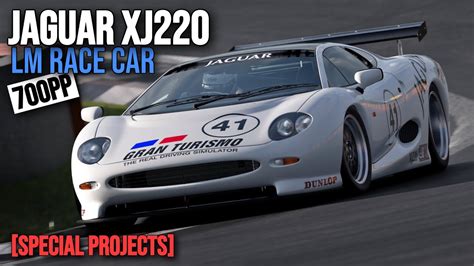 Gran Turismo 7 Jaguar XJ220 LM Race Car 700PP Build Tutorial