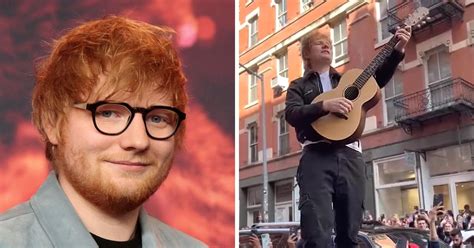 Ed Sheeran Makes Fans Day With Surprise Street Performance Following