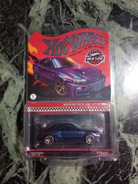 HOT WHEELS COLLECTORS RLC Exclusive Nissan Skyline GT R BNR34 EUR 81 45