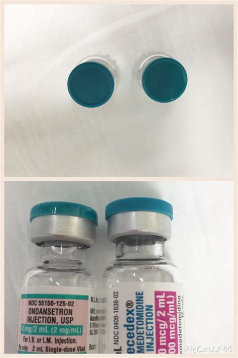 Zofran Vials vs. Dexmeditimindine Vials | Department of Anesthesiology