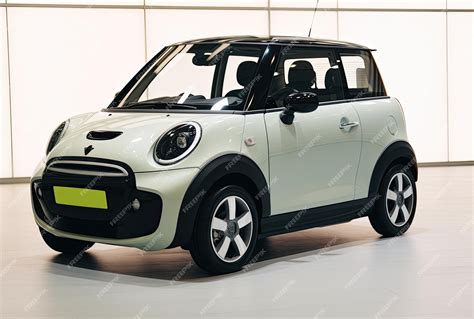 premium photo mini vehicle   cityscape background